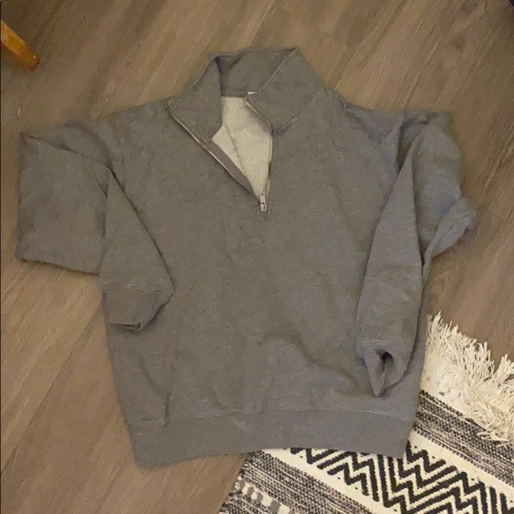 Brandy Melville quarter zip